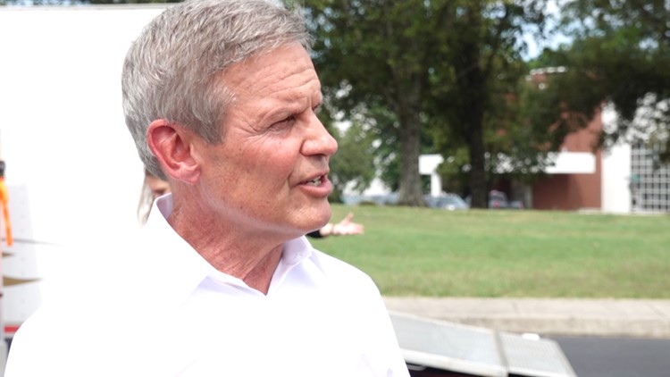 Gov. Lee speaks on special session during visit to Pellissippi State