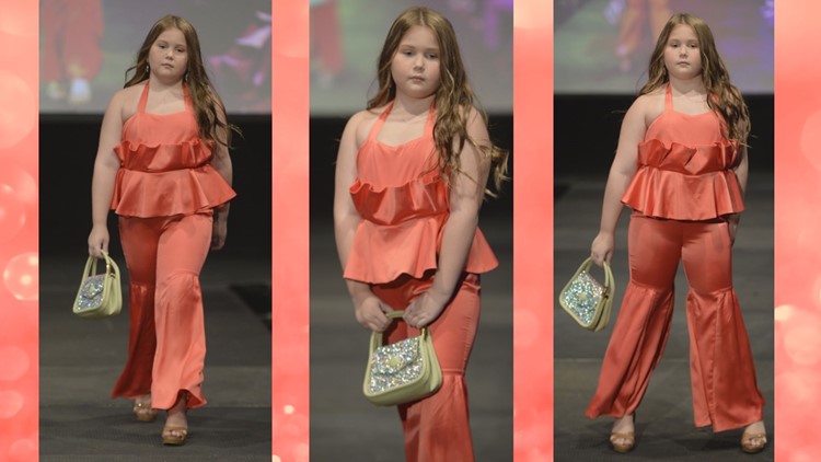 Blount County Elementary School student models in New York Fashion Week