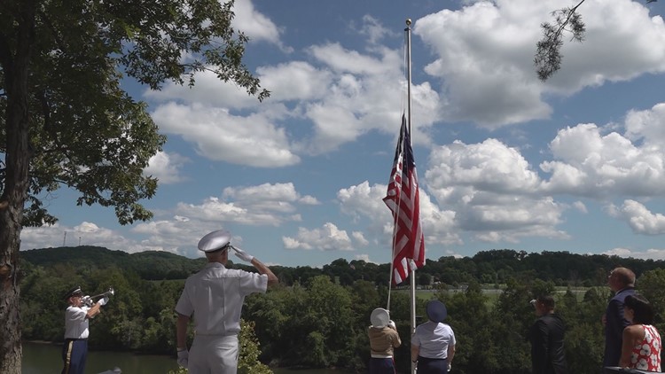 Medal of Honor recipient attends French Broad Veterans Memorial Park as project begins construction