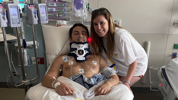 Community rallies around man paralyzed from chest down after shallow water accident