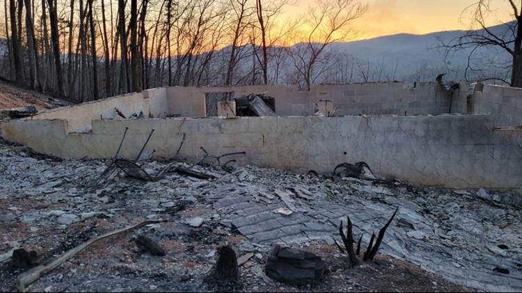 More than 400 emergency agencies from across Tennessee work together to protect buildings from Sevier Co. wildfires