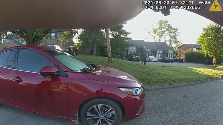 KPD bodycam video shows 3 officers fatally shooting woman as she ran at them with a knife