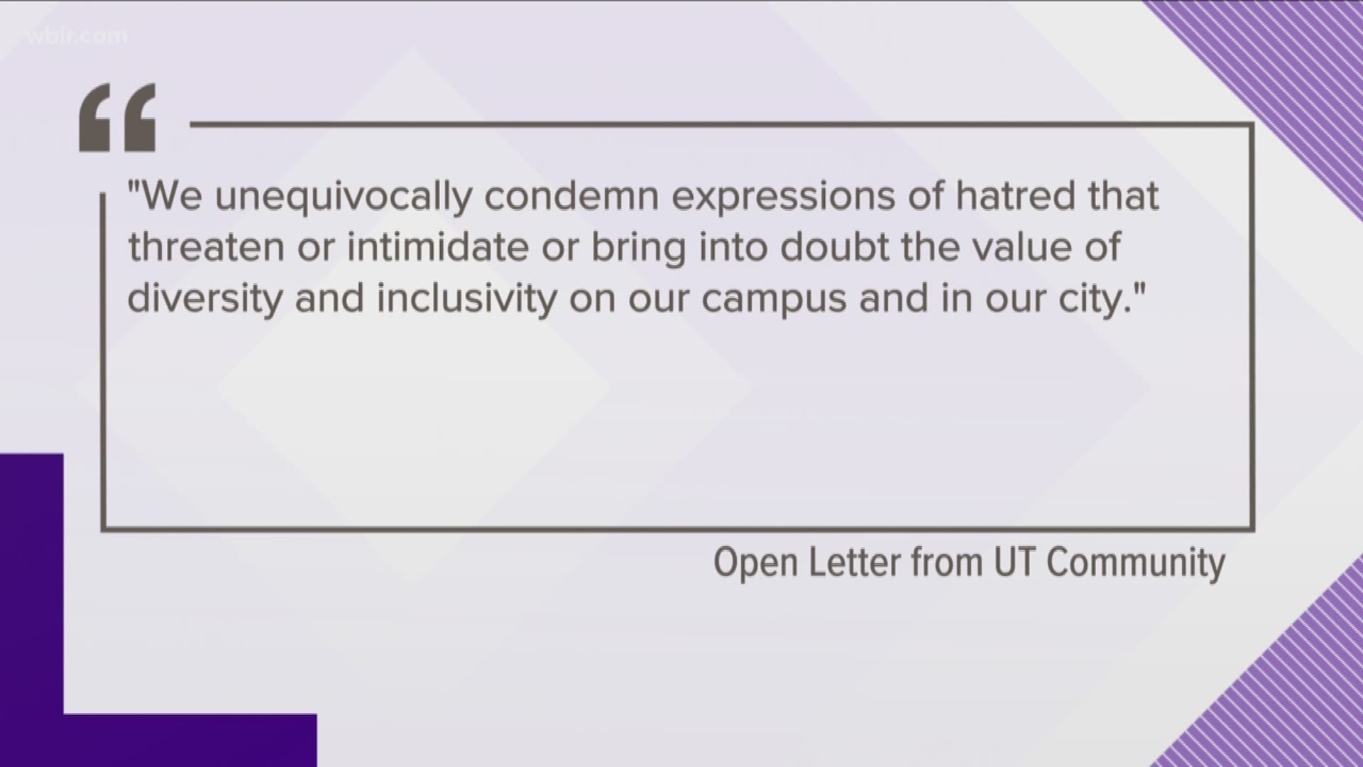 More than 400 UT faculty and staff members signed an open letter urging the administration to take further action after hate speech appeared on the rock earlier this month.