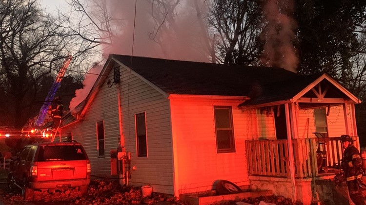KFD responds to morning house fire, no one hurt