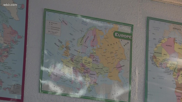 Seventh-grade teacher helps students understand Russian invasion of Ukraine