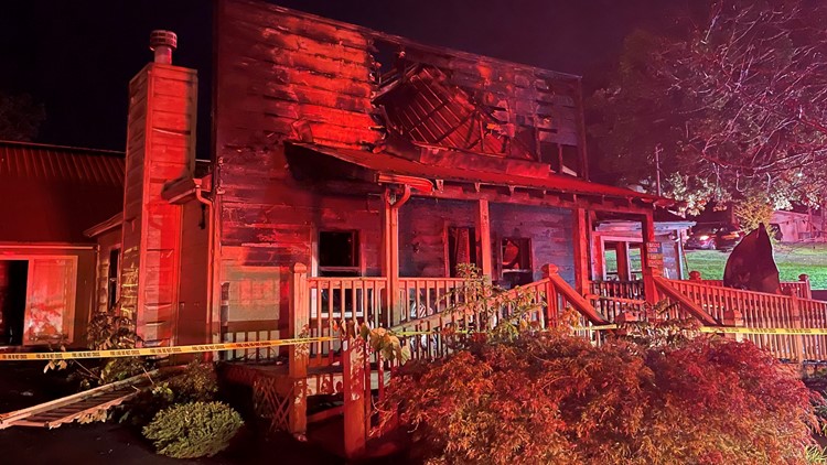 PFFD: No injuries reported after early morning structure fire in Pigeon Forge