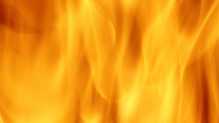 Fire crews fighting wildfire at Chimney Rock on Cherokee National Forest Fire crews fighting wildfire at Chimney Rock on Cherokee National Forest