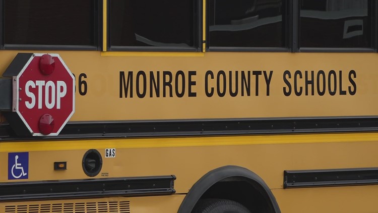Monroe County parents upset over lack of school bus routes