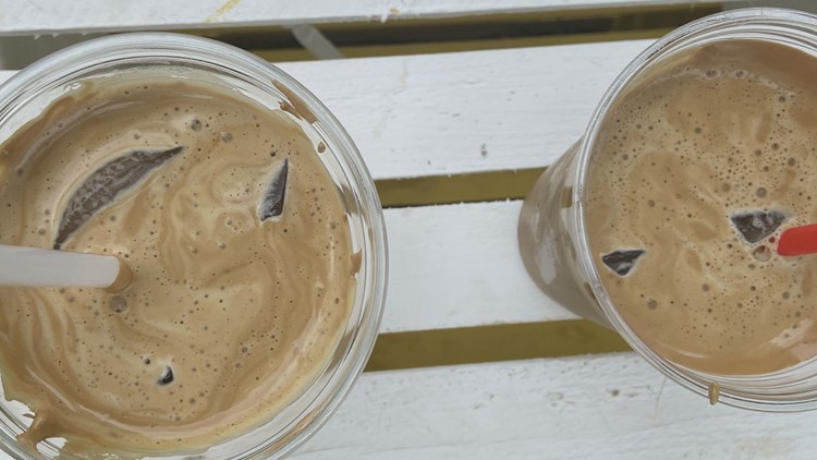 Almond coffee creamer