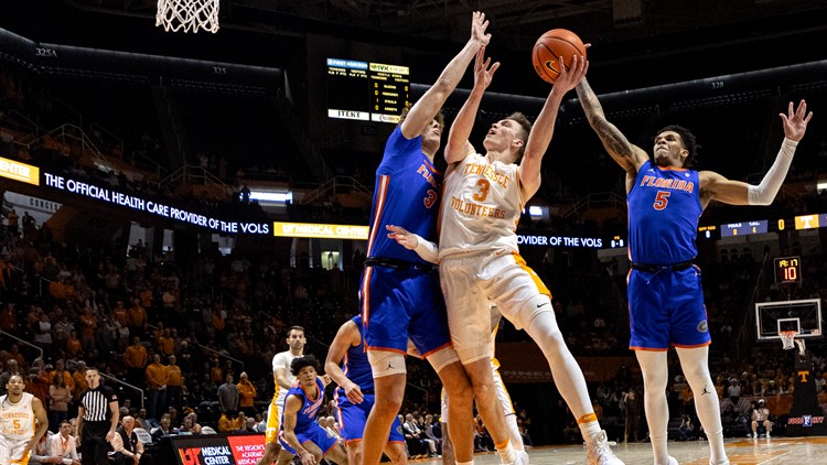 No. 6 Tennessee takes down SEC rival Florida, 85-66