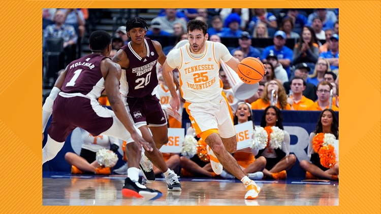Watch Live: Coach Barnes as Tennessee moves on to SEC Tournament semifinals, beats Miss. State 72-59