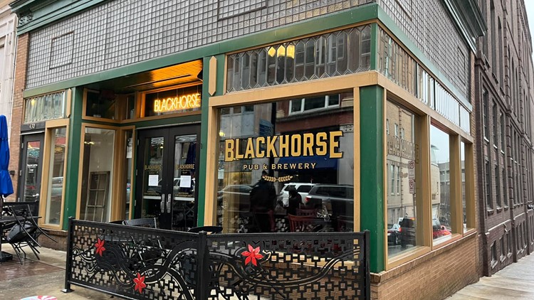 Blackhorse Pub in downtown Knoxville now closed