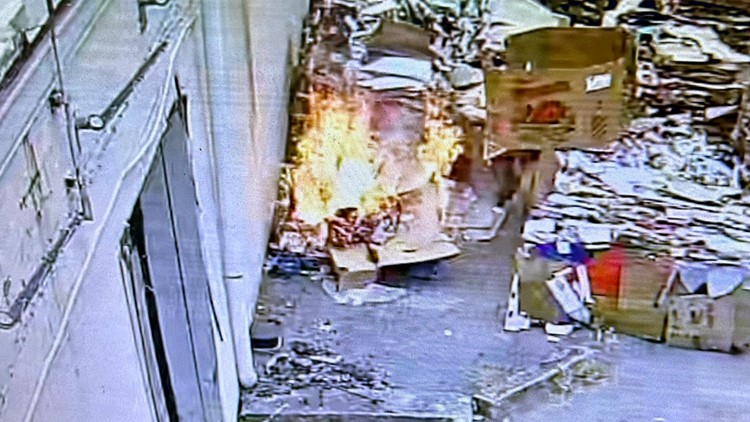 KFD: Man charged with arson, taken into custody, after fire at Broadway grocery store on May 29