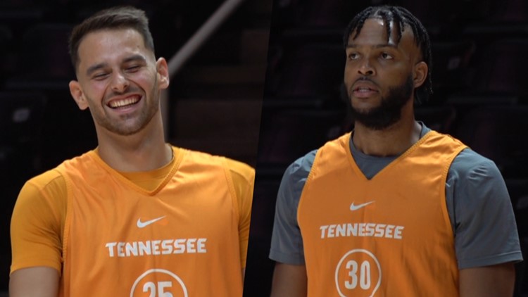 Tennessee hoops duo Santiago Vescovi, Josiah-Jordan James excited to run it back for one more season