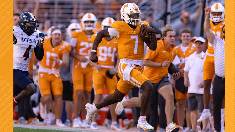 No. 23 Tennessee bounces back and beats UTSA, 45-14