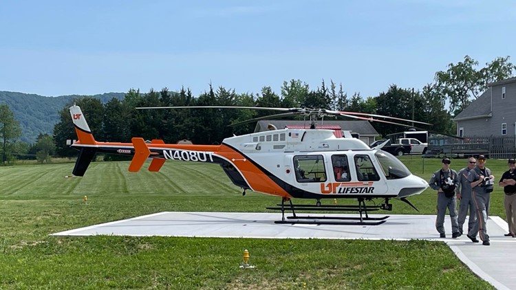 Helipad opens in Corryton for air ambulance services through Rural Metro
