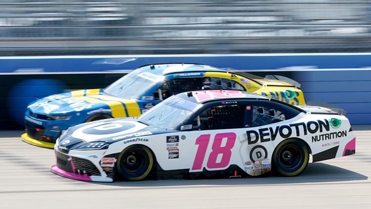 Knoxville native Trevor Bayne finishes second at Tennessee Lottery 250