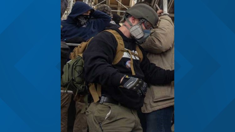 Feds: Maryville man identified illegally entering Capitol during Jan. 6 insurrection