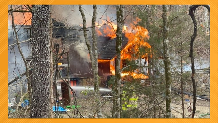 Crews respond to North Knox County house fire, home a total loss Crews respond to North Knox County house fire, home a total loss