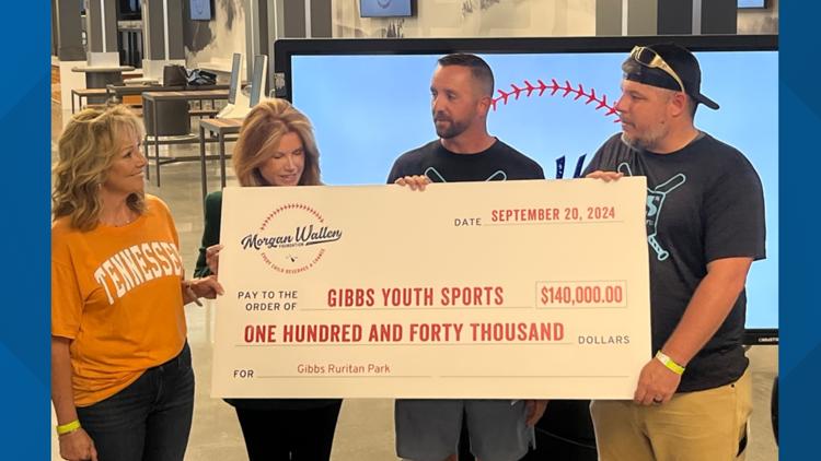 Gibbs Ruritan Park to be renovated after $140,000 donation by Morgan Wallen Foundation