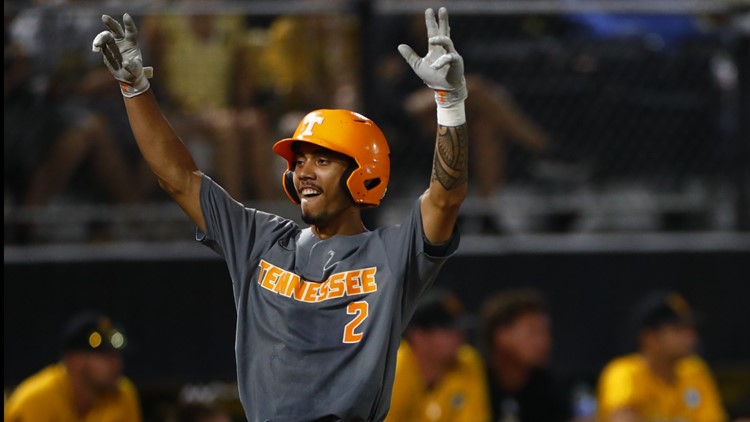Tennessee shortstop Maui Ahuna taken in fourth round of the MLB Draft by the San Francisco Giants Tennessee shortstop Maui Ahuna taken in fourth round of the MLB Draft by the San Francisco Giants