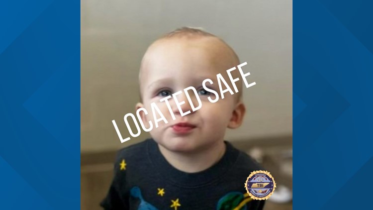 1-year-old found safe after Amber Alert issued
