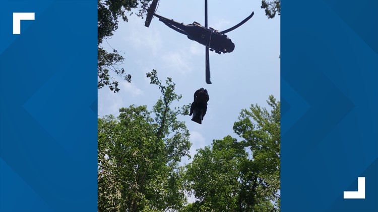 Tennessee National Guard rescues hiker in Cumberland Gap National Historic Park