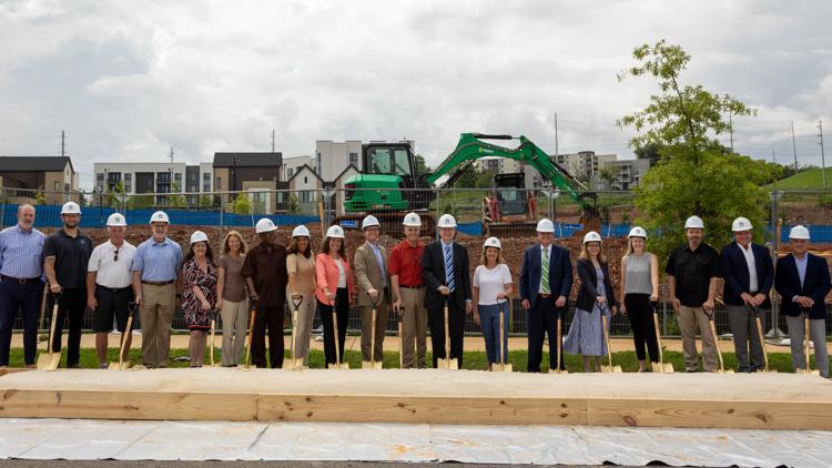 Crews break ground on third phase of First Creek at Austin affordable housing community, adding around 160 new units