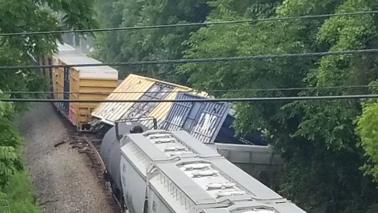 No injuries reported after train cars derail in McCreary County