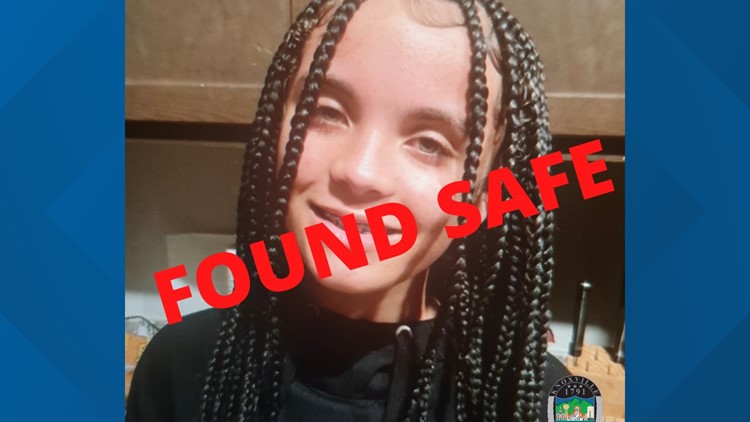 KPD: Missing 12-year-old found safe