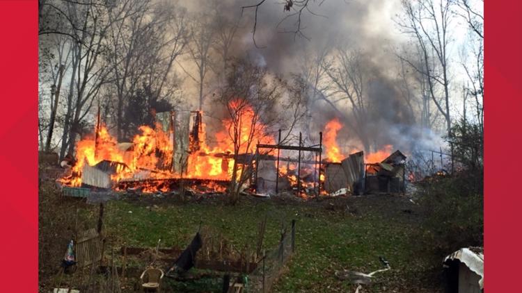 Rural Metro: No one hurt after fire fully engulfs Knoxville home