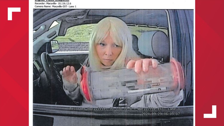 Sevier Co. deputies searching for woman they say cashed forged checks after string of vehicle break-ins