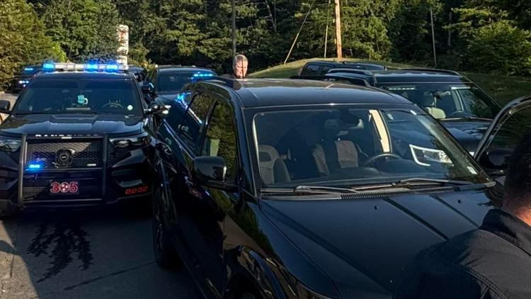 DPD: Kidnapping suspect arrested after brief pursuit in Dandridge