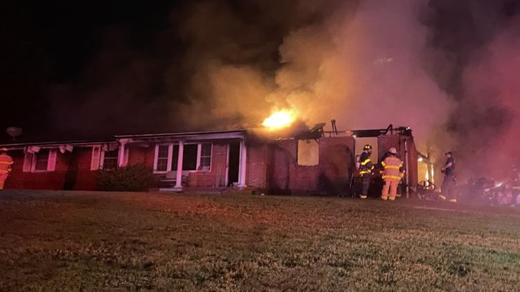 KFD: 1 woman hospitalized after house fire on Burwood Road KFD: 1 woman hospitalized after house fire on Burwood Road