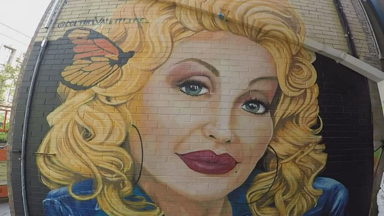 Dolly Parton mural defaced for the second time