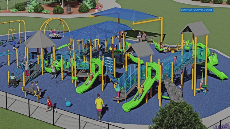 Caryville Cares team breaks ground on first all-inclusive playground