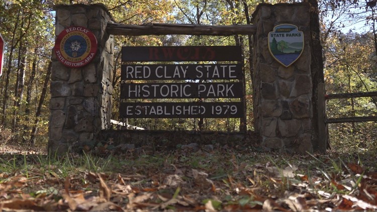 The hallowed grounds of Red Clay State Park