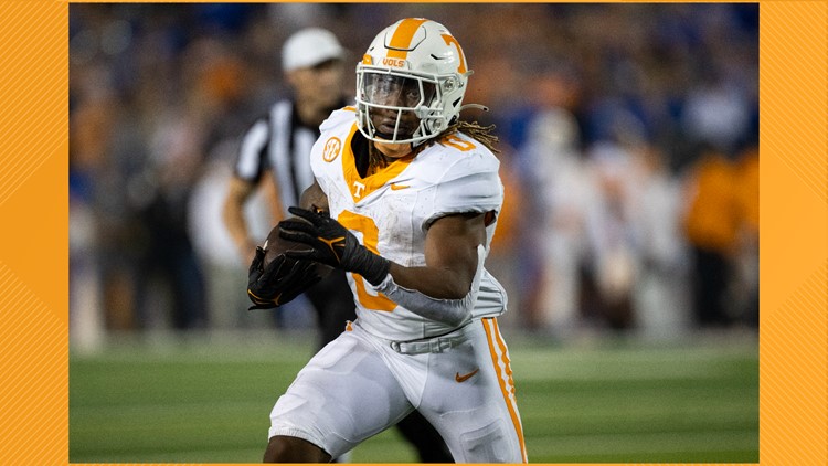 Tennessee running back Jaylen Wright declares for the NFL Draft
