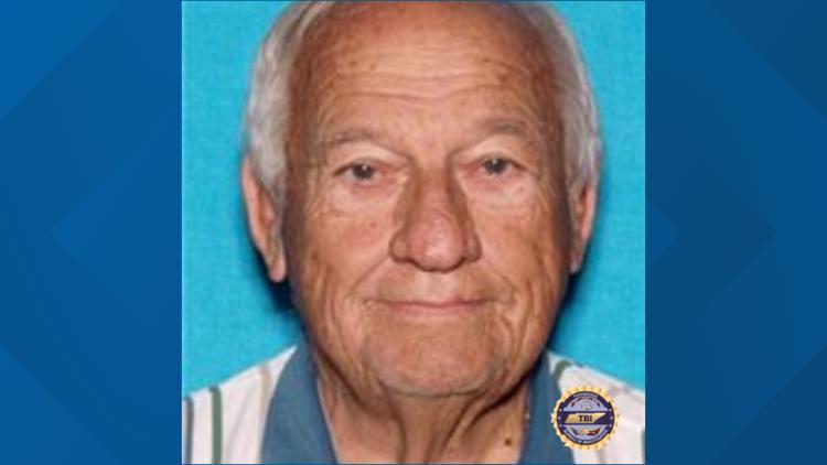 TBI: Silver Alert issued for 91-year-old man