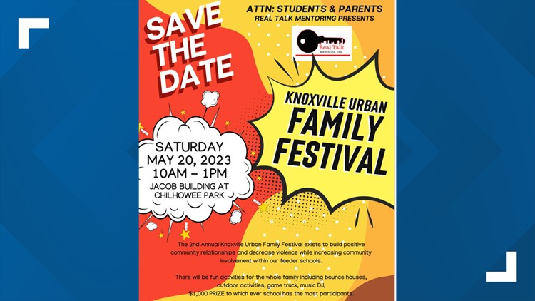 Knoxville Urban Family Festival to be on May 20, hosted by program meant to empower young people Knoxville Urban Family Festival to be on May 20, hosted by program meant to empower young people