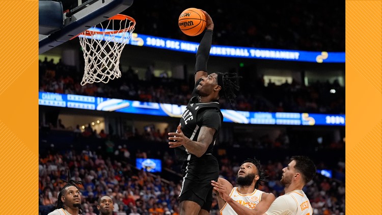 No. 5 Tennessee falls in SEC Tournament quarterfinals to Mississippi State, 73-56