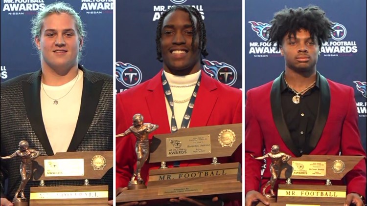 3 East Tennessee players earn top honors at Tennessee Titans Mr. Football Awards 3 East Tennessee players earn top honors at Tennessee Titans Mr. Football Awards