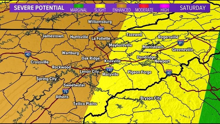 Heavy rain, strong storms and wintry weather possible this weekend