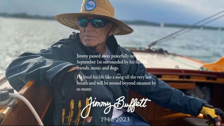 Jimmy Buffett dies at 76