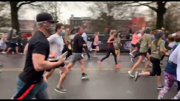 Runners enjoy annual Turkey Trot 5K - under historic circumstances