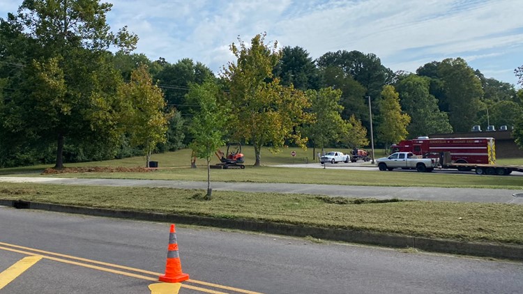 KFD: Bearden Middle School evacuated after natural gas leak in parking lot