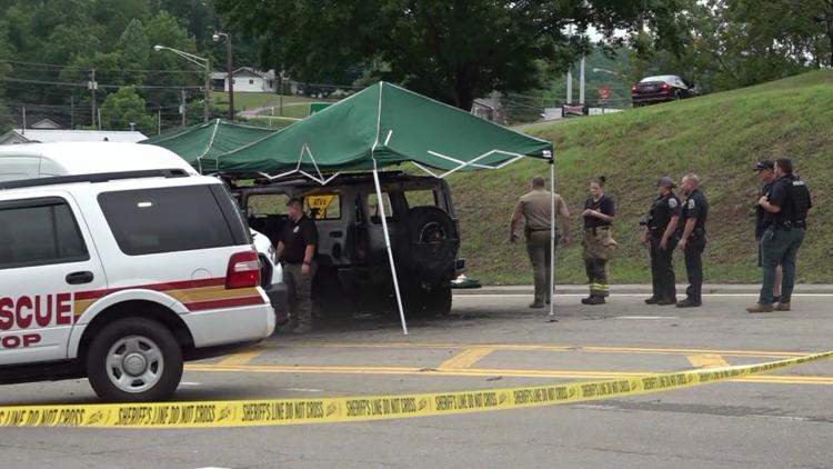 Investigation underway after person found dead in vehicle fire in Rocky Top