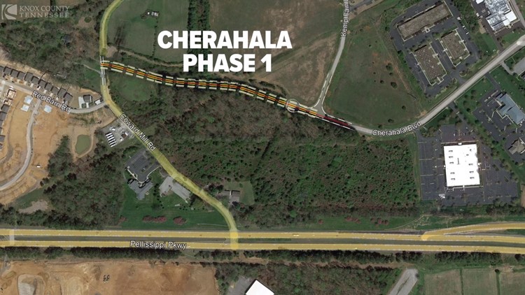 First phase of project to extend Cherahala Boulevard in West Knox Co. wrapping up