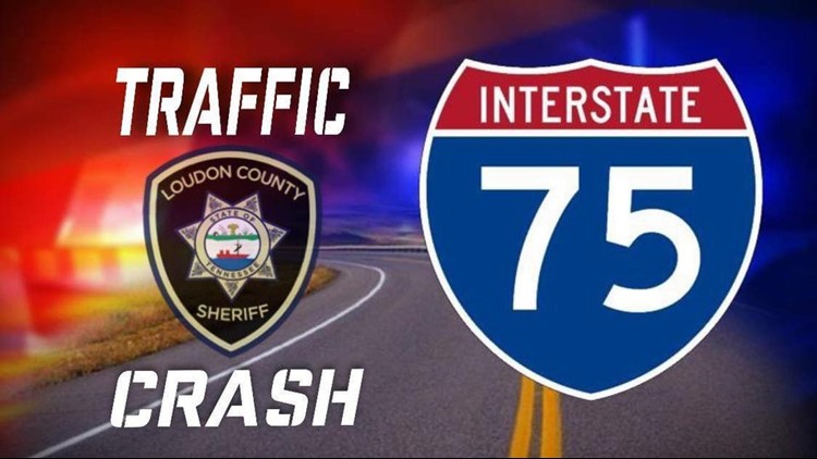 Five vehicle crash shuts down part of Interstate 75