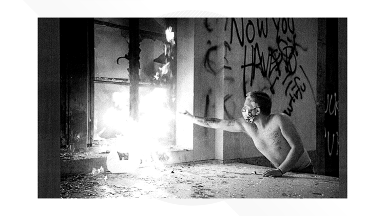 Former Knoxvillian admits role in fire during riot outside Nashville courthouse